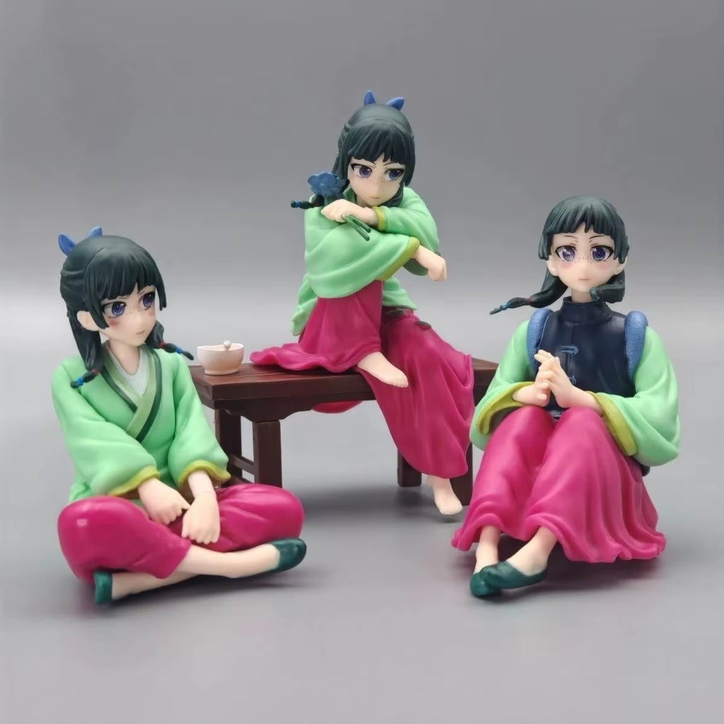 /The Apothecary Diaries Anime Figures PVC Model Maomao & Table Cute Girl Action Figures Toys for Gift Collect Figure Christmas