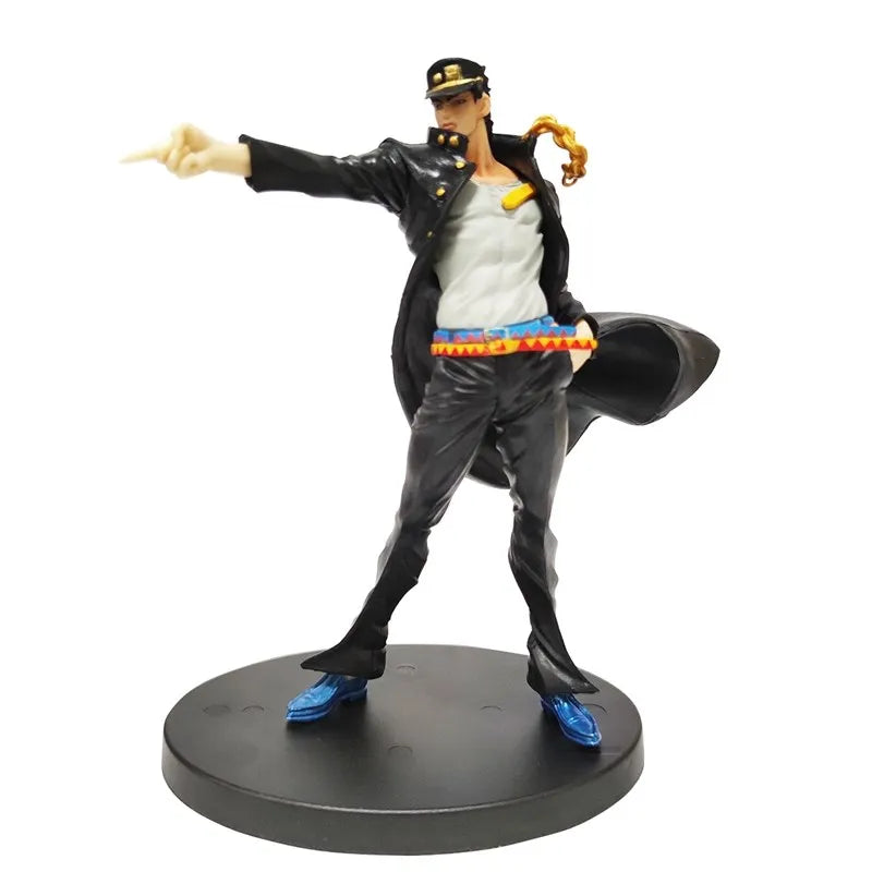 Stunning 17CM Kujo Jotaro & Jolyne Cujoh PVC Anime Figure - Perfect for JoJo's Bizarre Adventure Fans and Collectors!