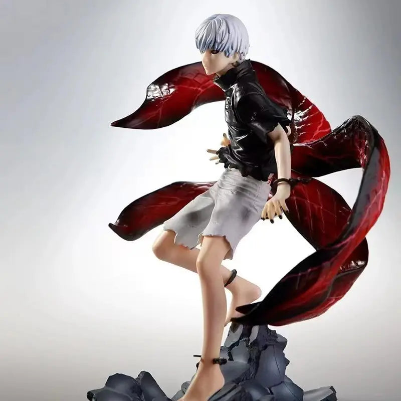 Stunning Tokyo Ghoul Kaneki Ken Figure with Changeable Centipede Mask - Perfect for Collectors and Fans!