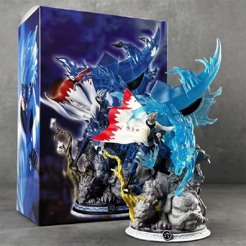 23Cm Pvc Naruto Gk Anime Action Figure Hatake Kakashi Toy Figure Statue Ornament Collection Model Decora Figurine Christmas Gift